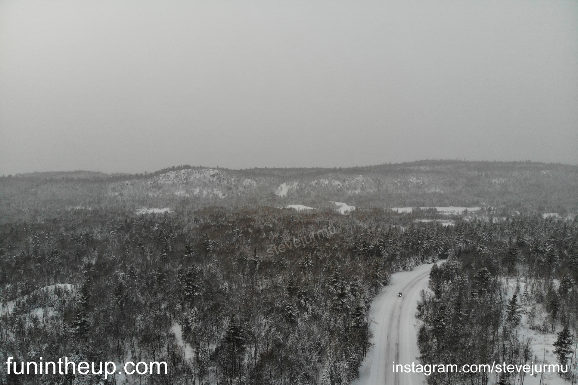 Keweenaw Cliffs in Winter