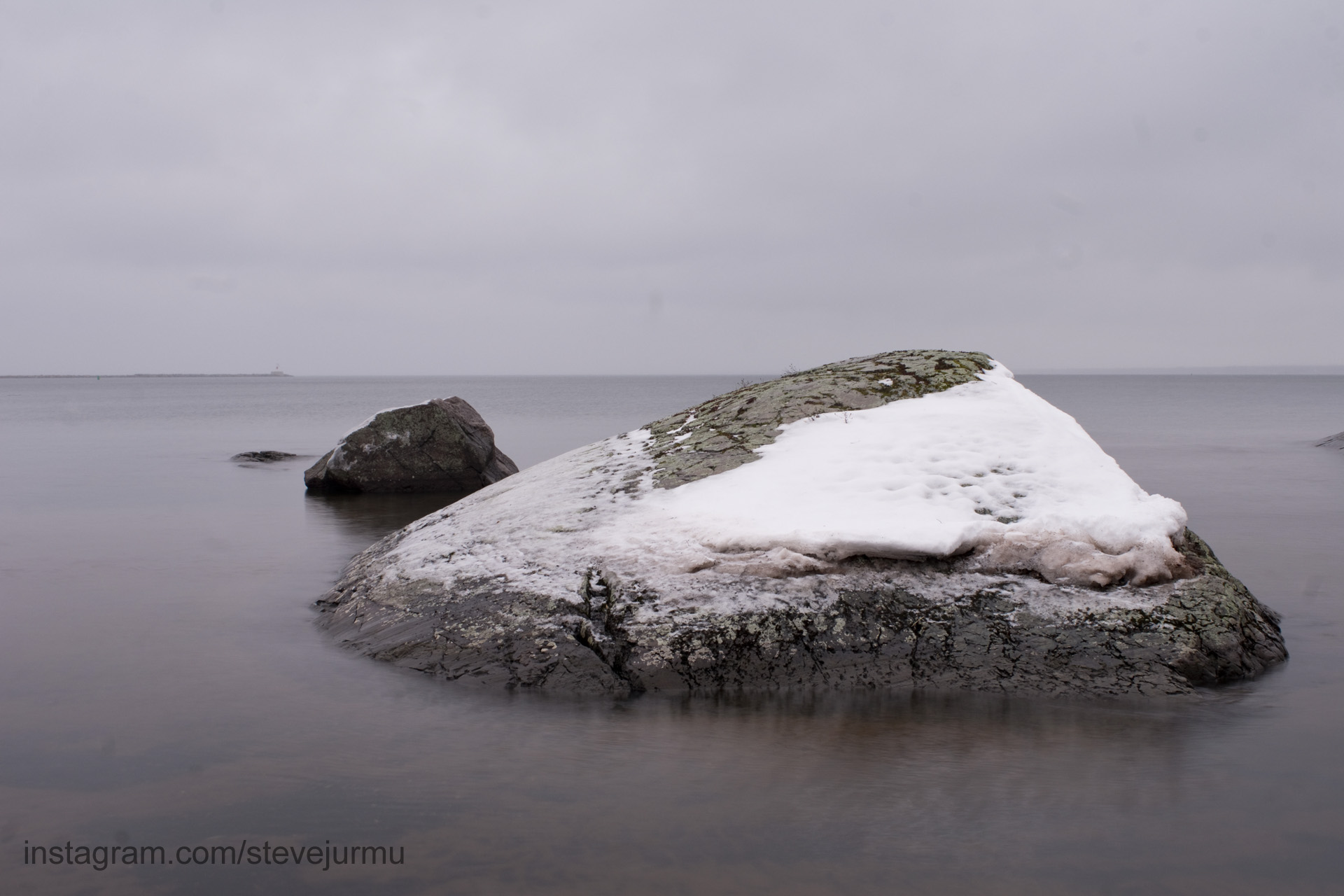 Lower Harbor Marquette, Michigan, winter